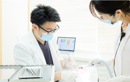 痛みや不快感が少ない