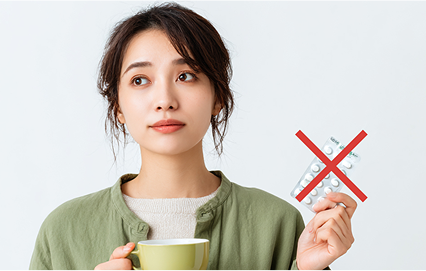 抗生物質を使わない