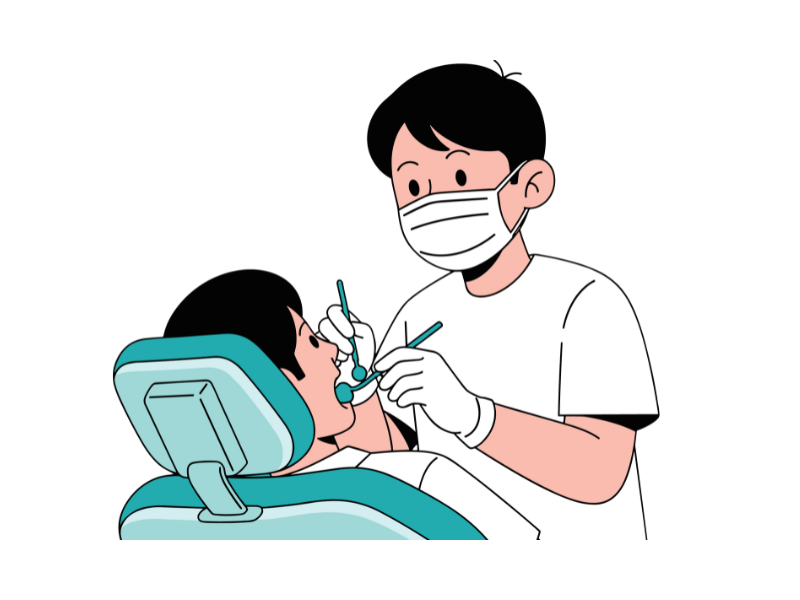 噛み合わせの調整