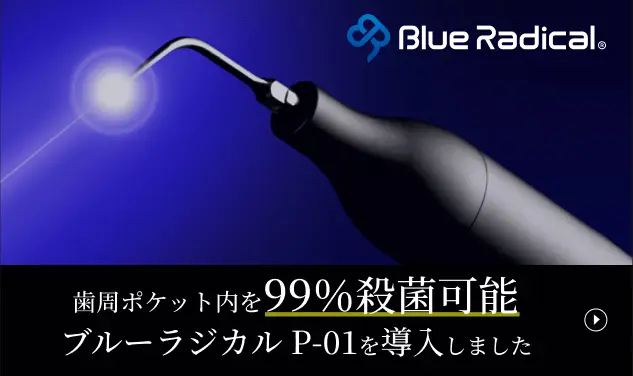 ブルーラジカル P-01を導入しました