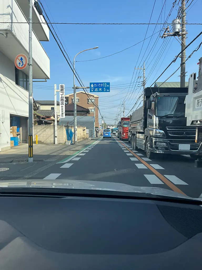 志木方面に進みます。