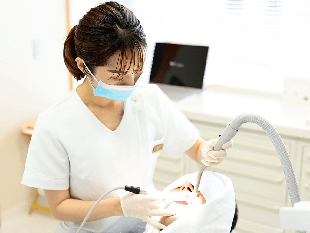 インプラント周囲炎の予防メンテナンス