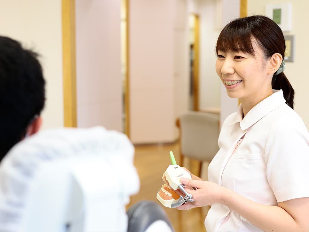 インプラント治療の流れ　定期メンテナンス