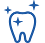 歯のクリーニングのアイコン