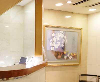 ファミリー歯科院内・受付